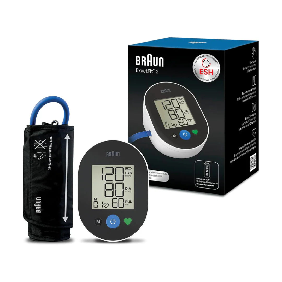 Braun ExactFit™ 2 Upper Arm Blood Pressure Monitor BUA4050EU