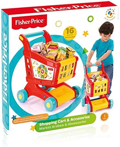 Shopping cart with accessories