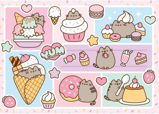 Trefl Puzzle: Pusheen, Cute Pusheen - 1000 pieces -