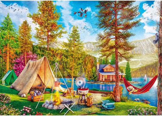 Trefl Puzzle: Summertime Relax 2x500 Piece