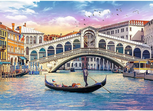 Trefl Puzzle: Rialto Bridge, Venice EA - 500 Pieces