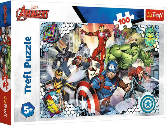 Trefl Puzzle: FAMOUS AVENGERS - 100 piece