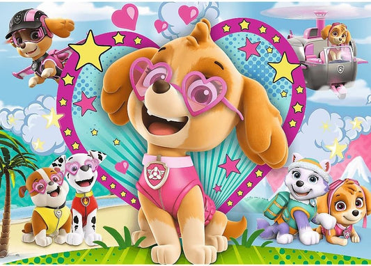 Trefl Puzzle: GILTTER IN GLOW SKYE - 100 piece