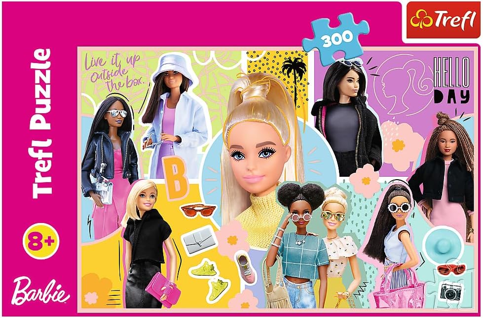Trefl Puzzle: Barbie , Multicoloured, One Size, 23025