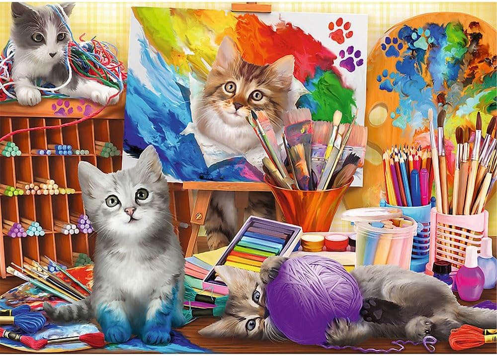 Trefl Puzzle: 2-in-1: Art of Painting - 2 x 500 Pieces-Set of Two