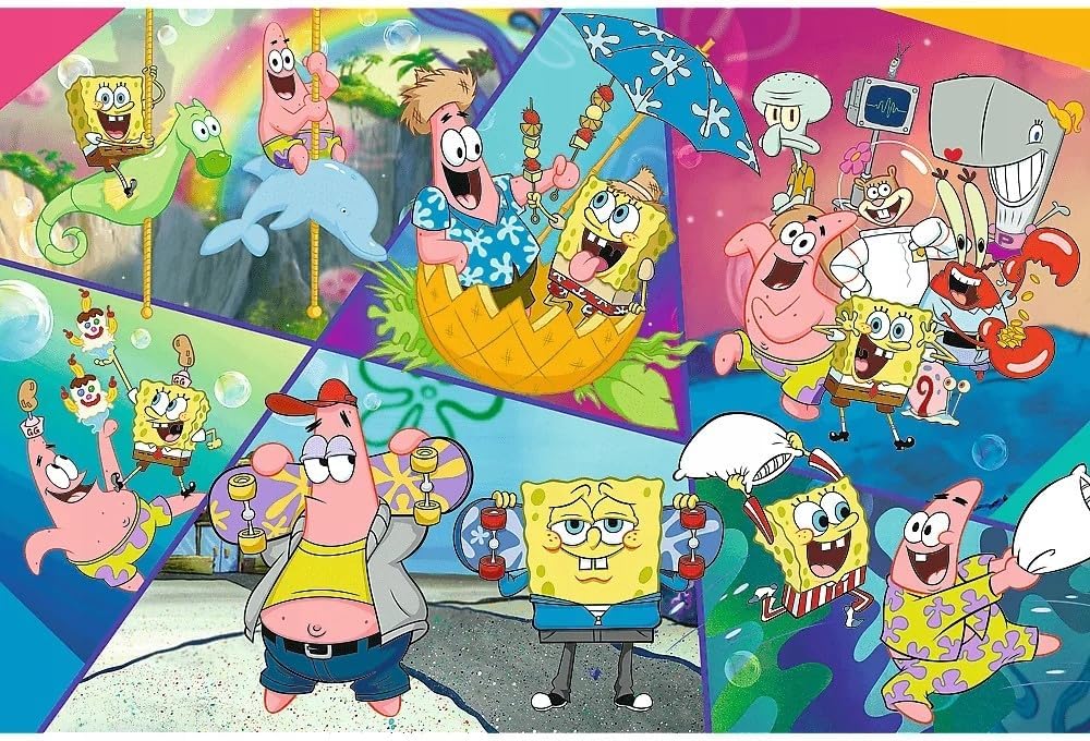Trefl Puzzle: Spongebob, Spongebob in Bikini Bottom - 300 Pieces