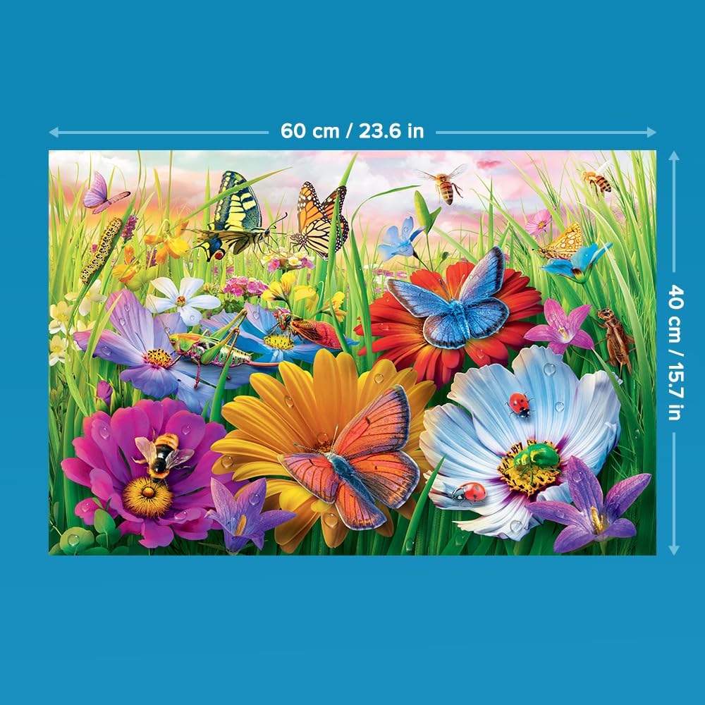 Trefl Puzzle: EasyPiece: Insects in The Meadow - 300 Pieces