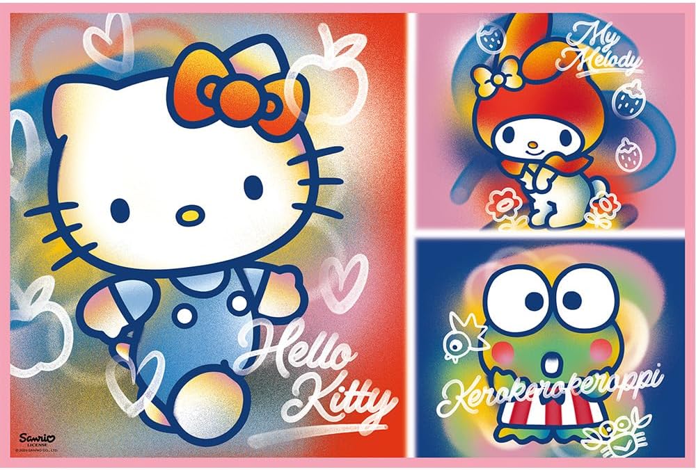 Trefl Puzzle: 2 in 1 Hello Kitty and Friends - 2 x 200 Pieces