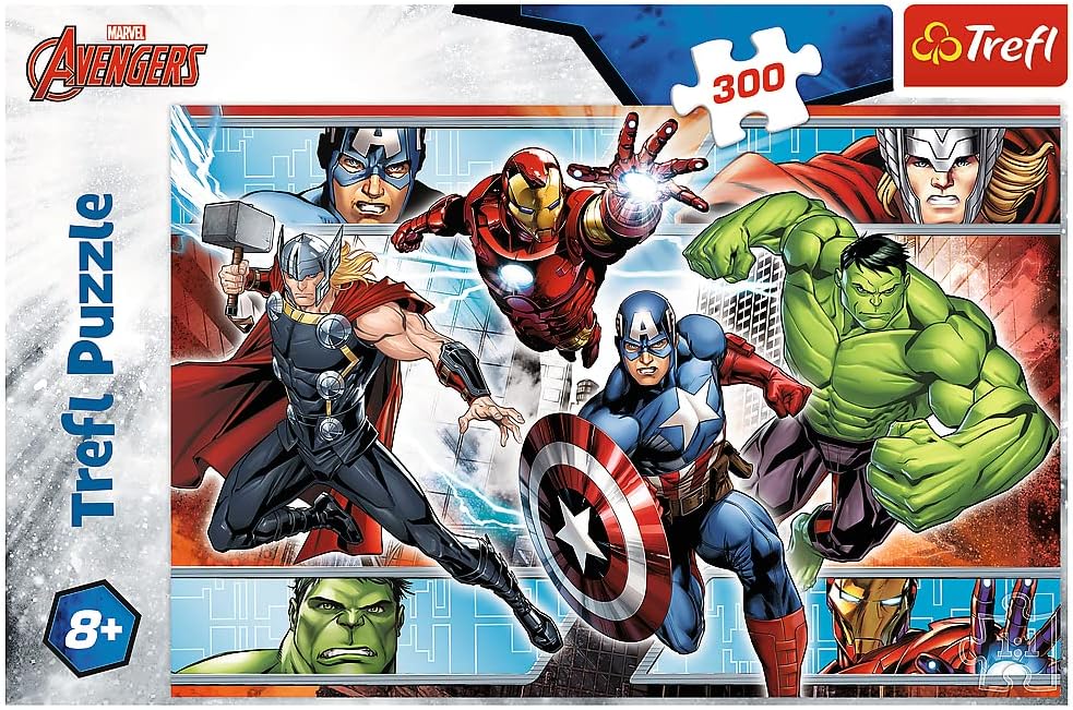 Trefl Puzzle: Marvel Avengers , 300 Pieces,