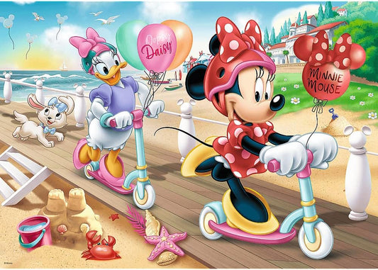 Trefl Puzzle: Kids Minnie On The Beach Jigsaw200 Piece