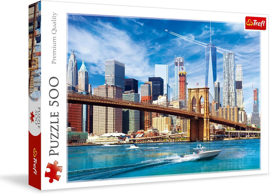 Trefl Puzzle: View of New York - 500 Piece