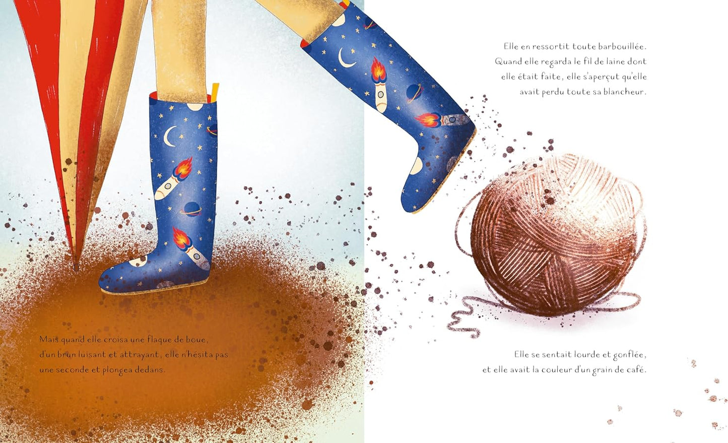 Sassi PICTURE BOOKS - LA PELOTE DE LAINE 30P