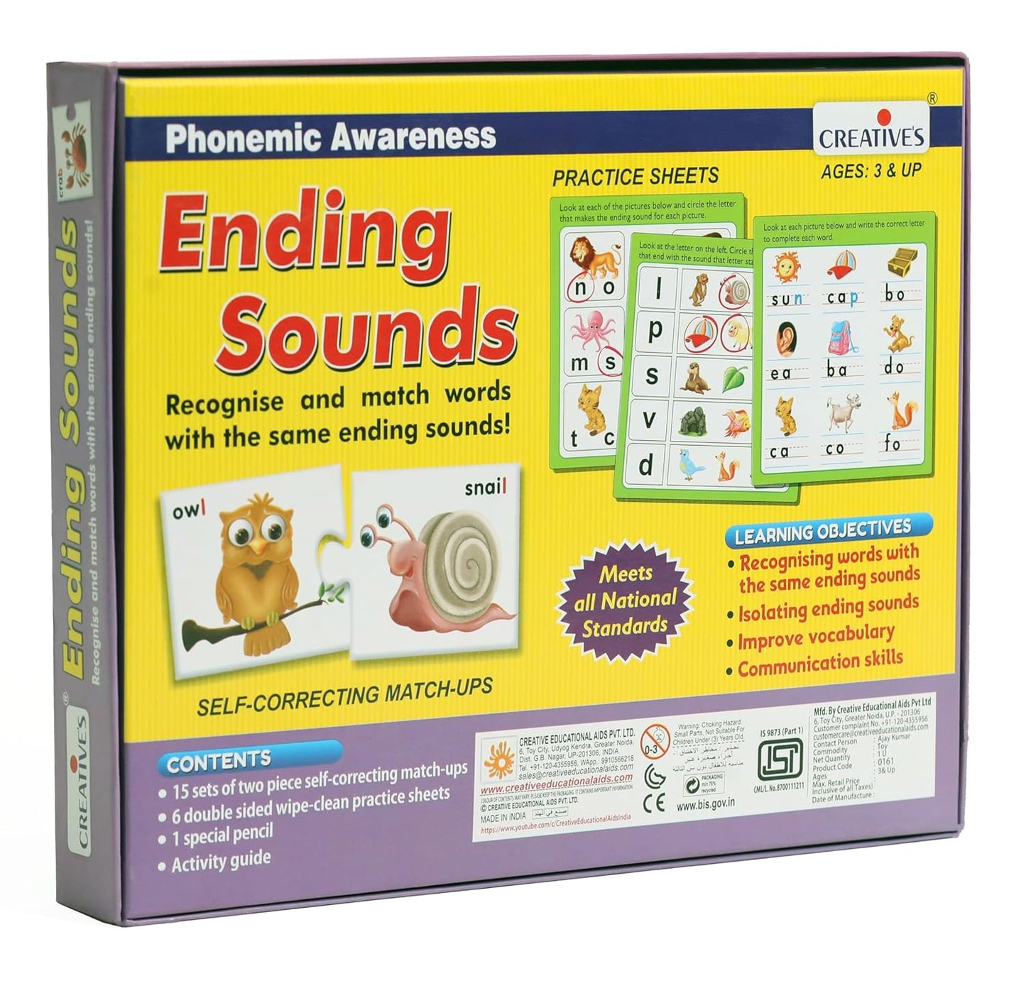 CREATIVE Ending Sounds