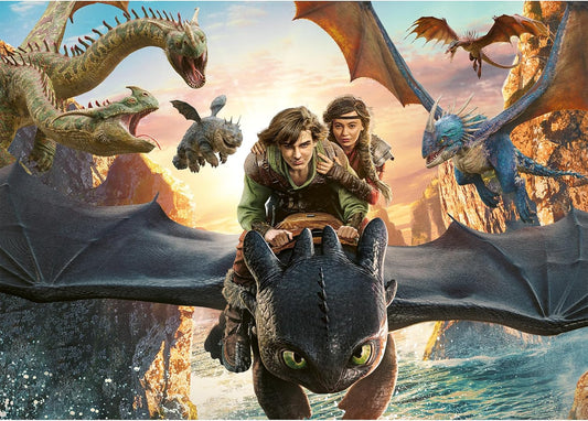 Trefl Puzzle: How to Train Your Dragon, Toothless and Friends - 200 piece