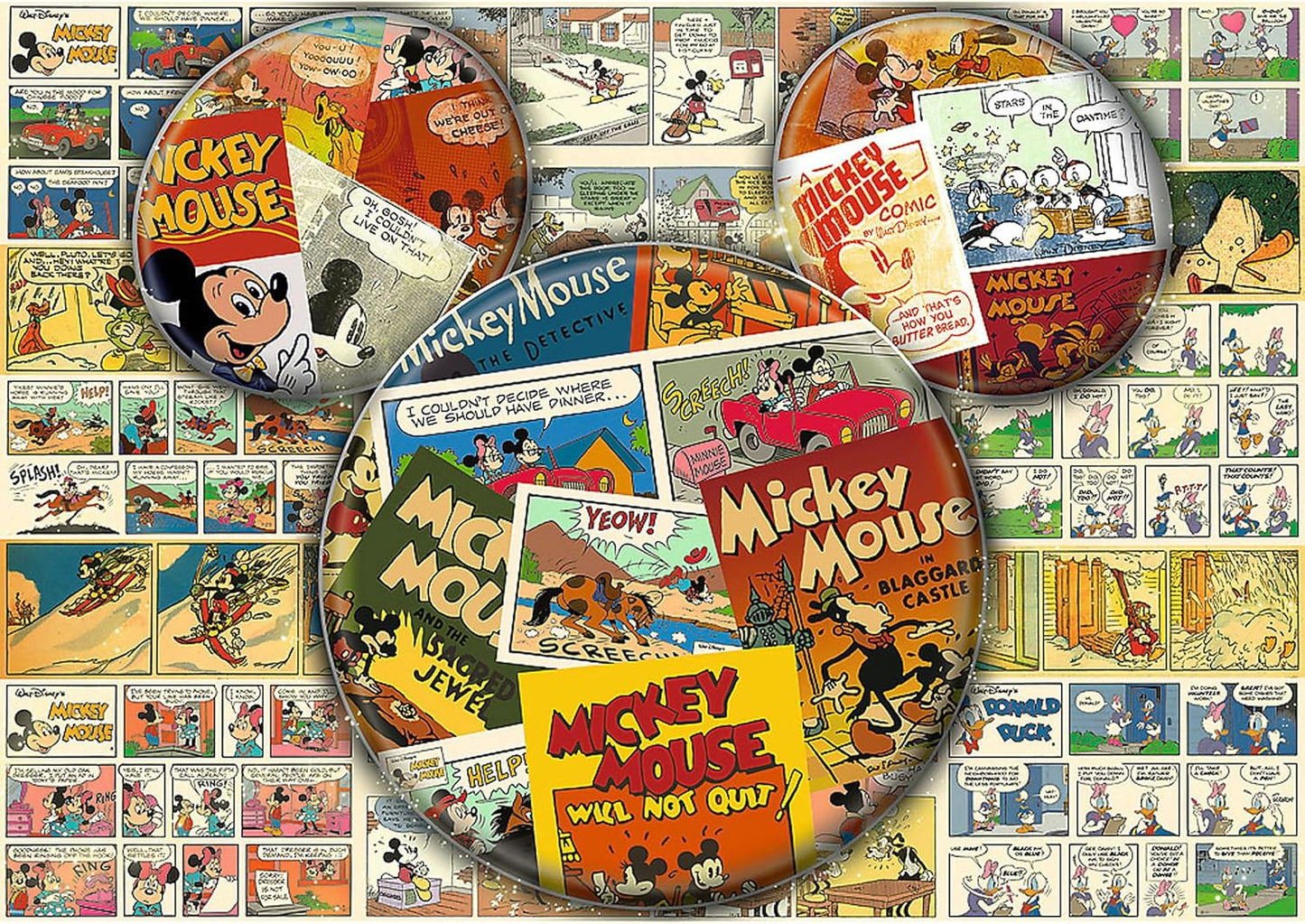 Trefl Puzzle: Disney Mickey Mouse Comic - 1000-Piece