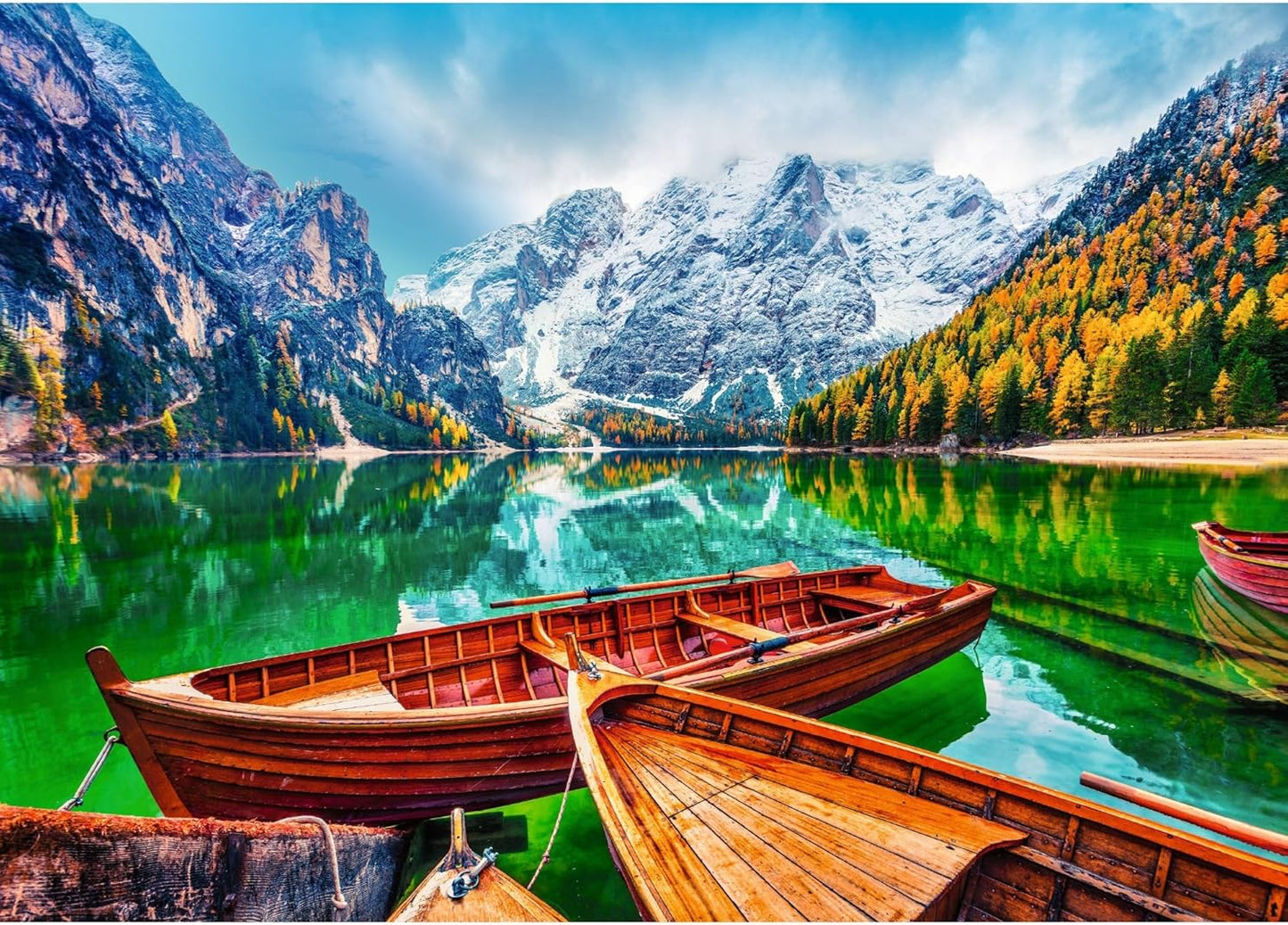 Trefl Puzzle: Lake Braie, Italy - 500 pieces