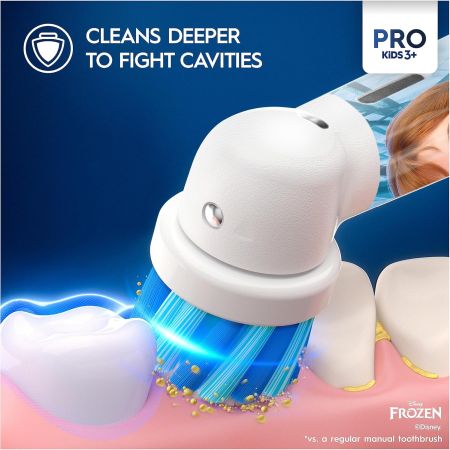 D103.413.2K MEA Frozen Electric Toothbrush For Kids