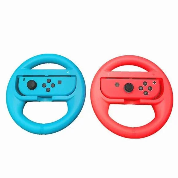 Mimd Steering Wheel Set For Nintendo Switch Joy-Con Controllers