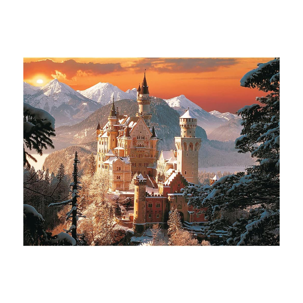 Trefl Puzzle: Wintry Neuschwanstein Castle, Germany - 3000 Pieces