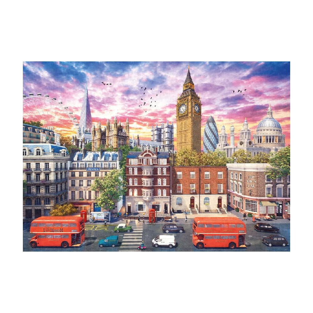 Trefl Puzzle: Walking Around London - 4000 Pieces