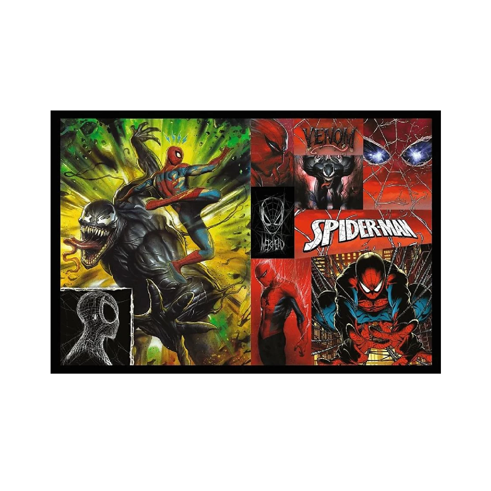 Trefl Puzzle: 2-in-1 Marvel Spiderman VS Venom - 200 Pcs