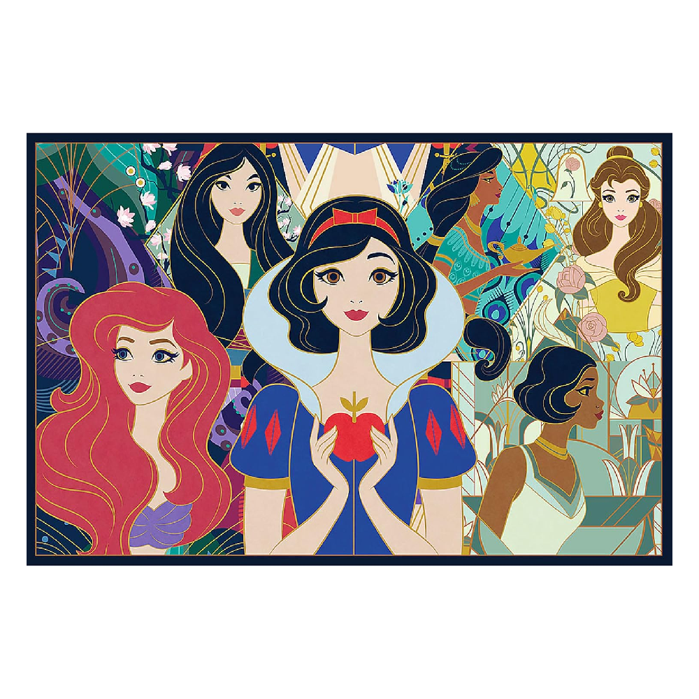 Trefl Puzzle: 2-in-1 Disney Princess: Magical Princesses 2 - 200 Pcs