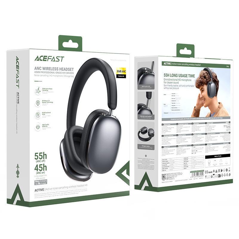 ACEFAST ANC WireLess Headset 40mm