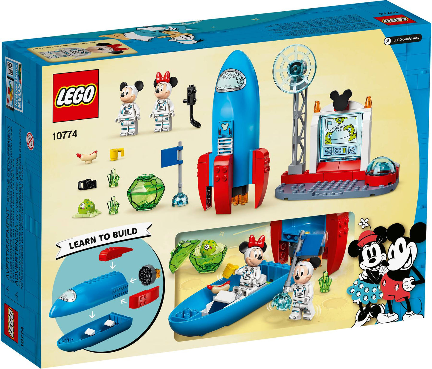 Mickey Mouse & Minnie Mouse's Space Rocket | 10774