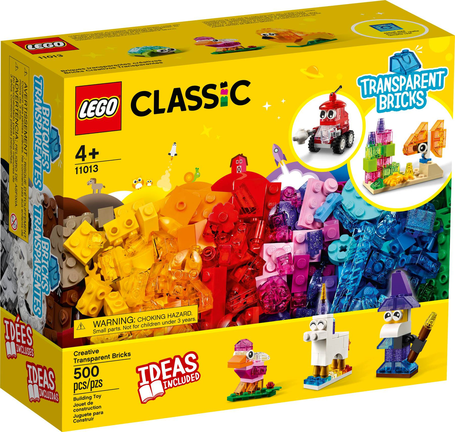 Creative Transparent Bricks | 11013