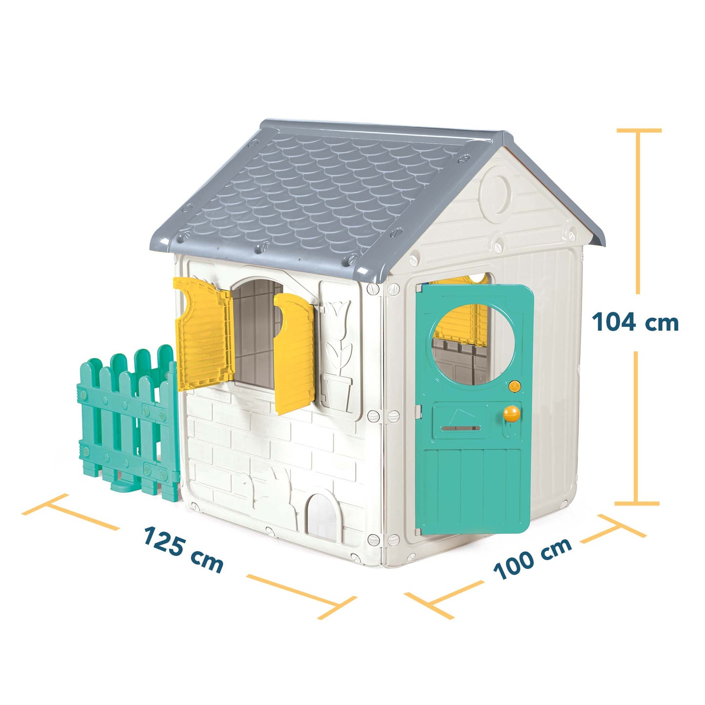 MY FIRST HOUSE WITH FENCE