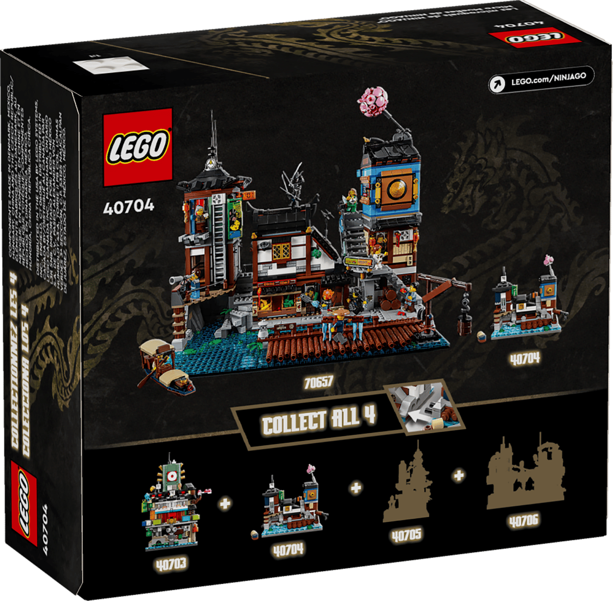 Micro NINJAGO Docks | 40704
