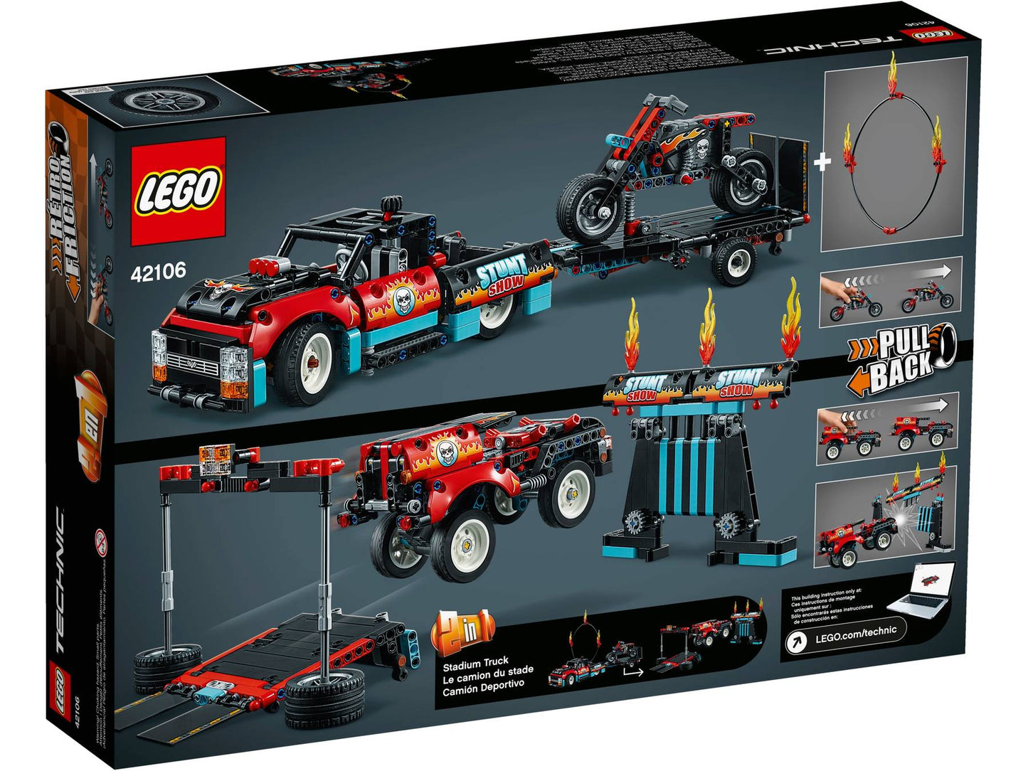 Stunt Show Truck & Bike | 42106