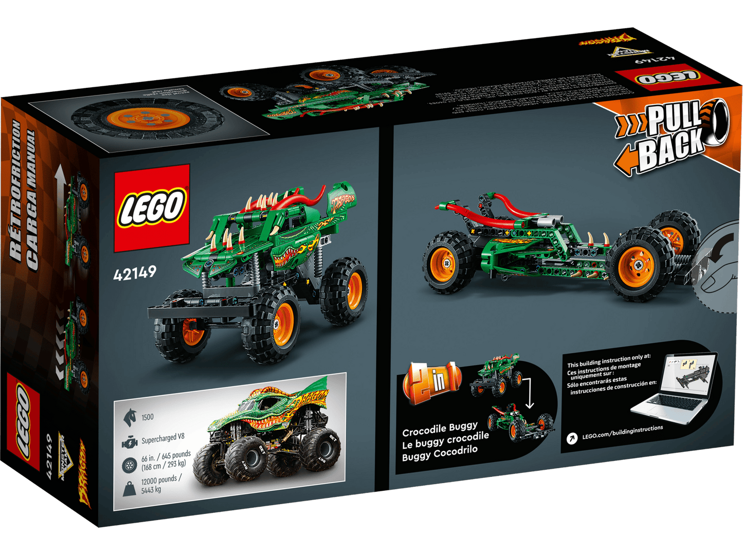Monster Jam Dragon | 42149