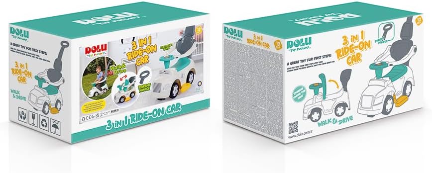 3IN1 step car ride on, stroller, walker