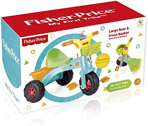Fisher Price MY 1ST TRIKE With 2 BASKETS