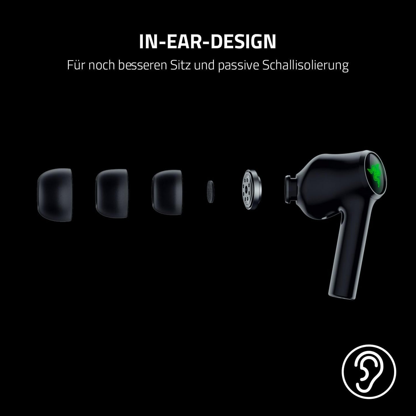 Razer Hammerhead True Wireless (2nd Gen) - Wireless Earbuds