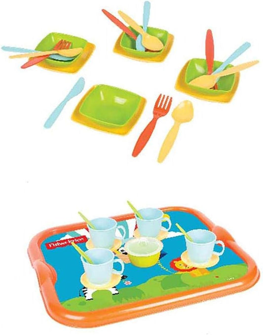 Fisher Price TEA & DINNER SET 35pcs