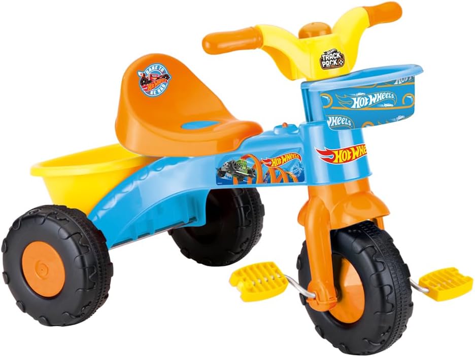 HOT WHEELS TRIKE with 2 baskets