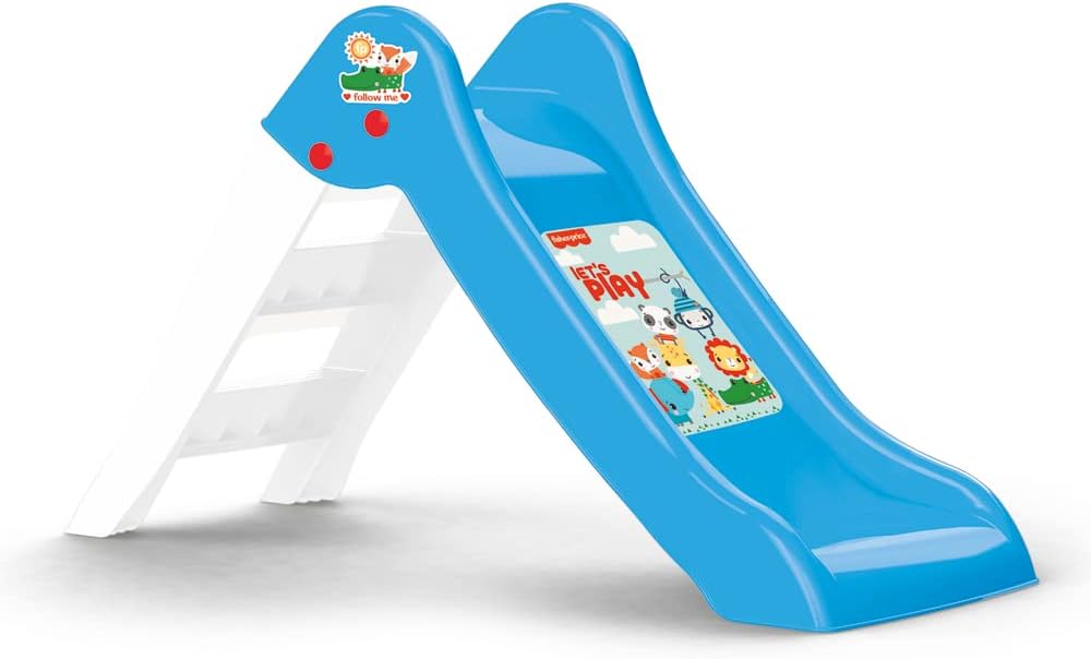 Fisher Price slide, foldable, colorful
