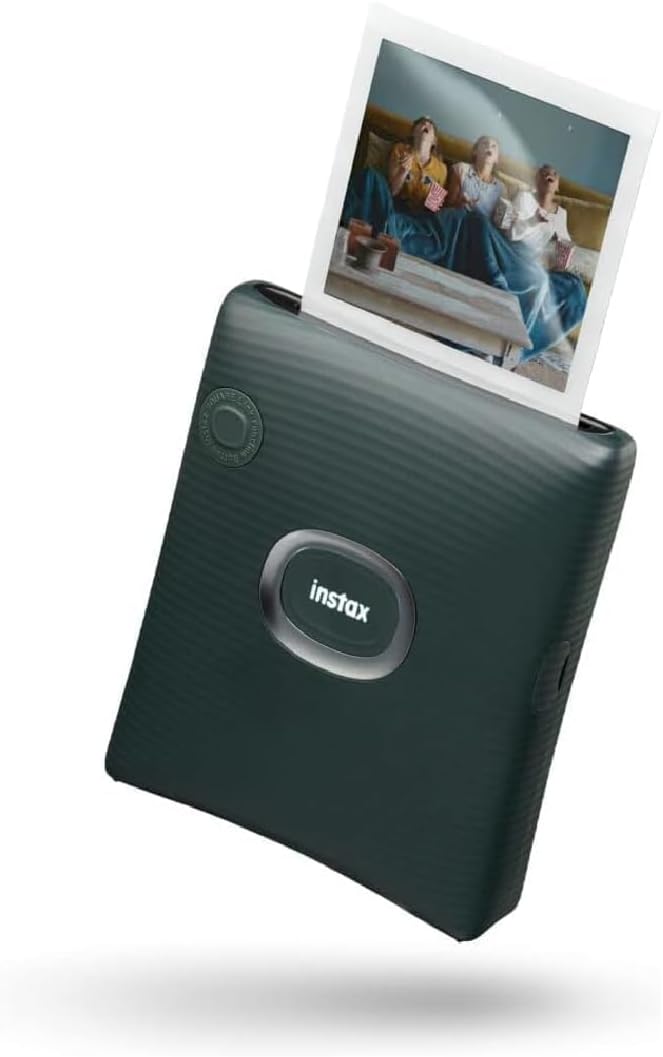 Instax Square Link Smartphone Photo Printer, Midnight Green