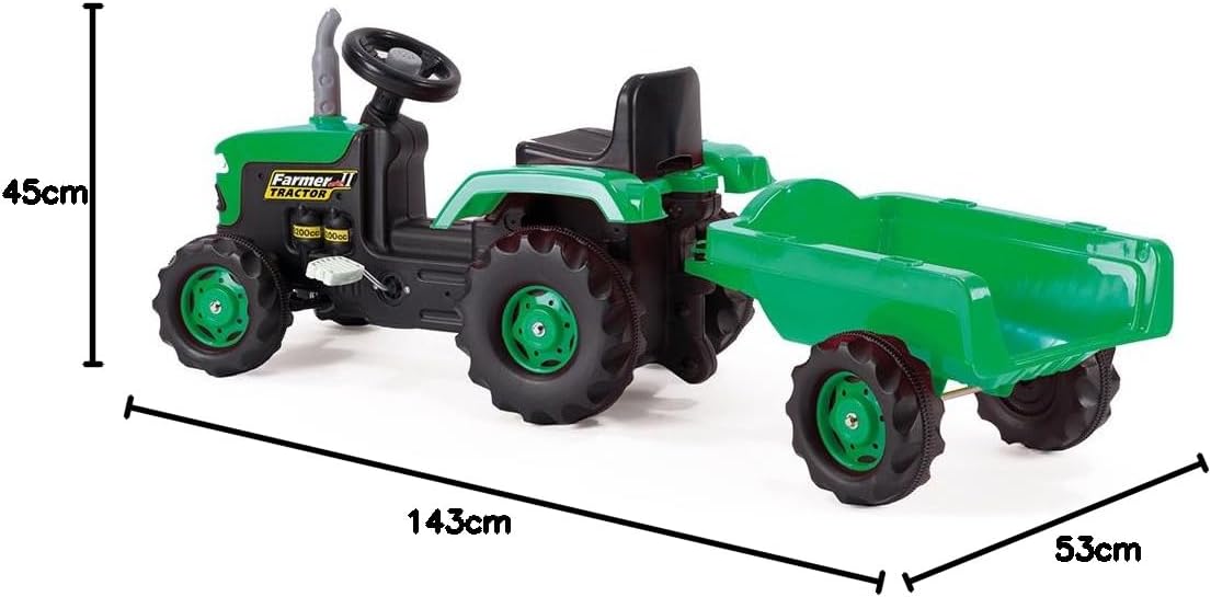 Tractor Pedal Operated & Trailer