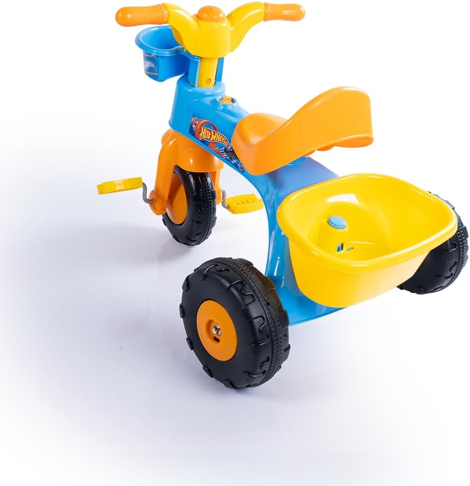 HOT WHEELS TRIKE with 2 baskets