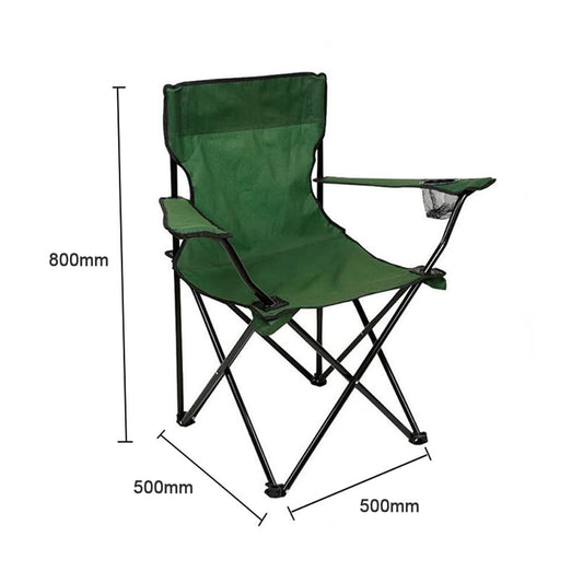 Camping Chair foldable, with aluminium frame, mix
