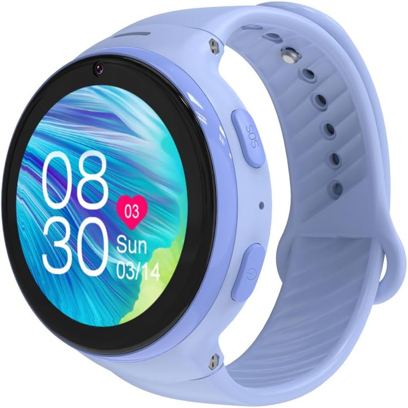 Porodo 4G Kids GPS Smart Watch with JuniCare app - Blue