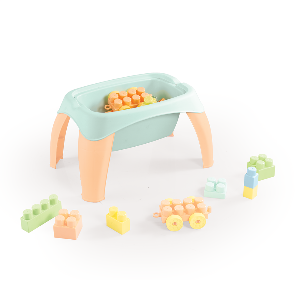 ACTIVITY TABLE & BLOCKS 30pcs