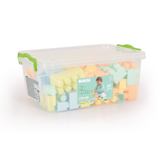 ACTIVITY TABLE & BLOCKS 85pcs