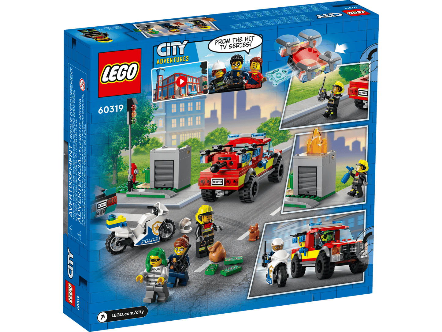 Fire Rescue & Police Chase | 60319