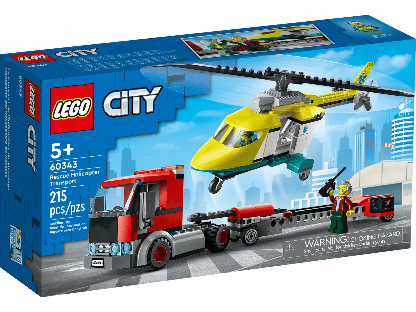 Rescue Helicopter Transporter | 60343