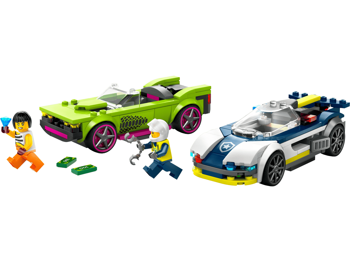 Police Car and Muscle Car Chase | 60415