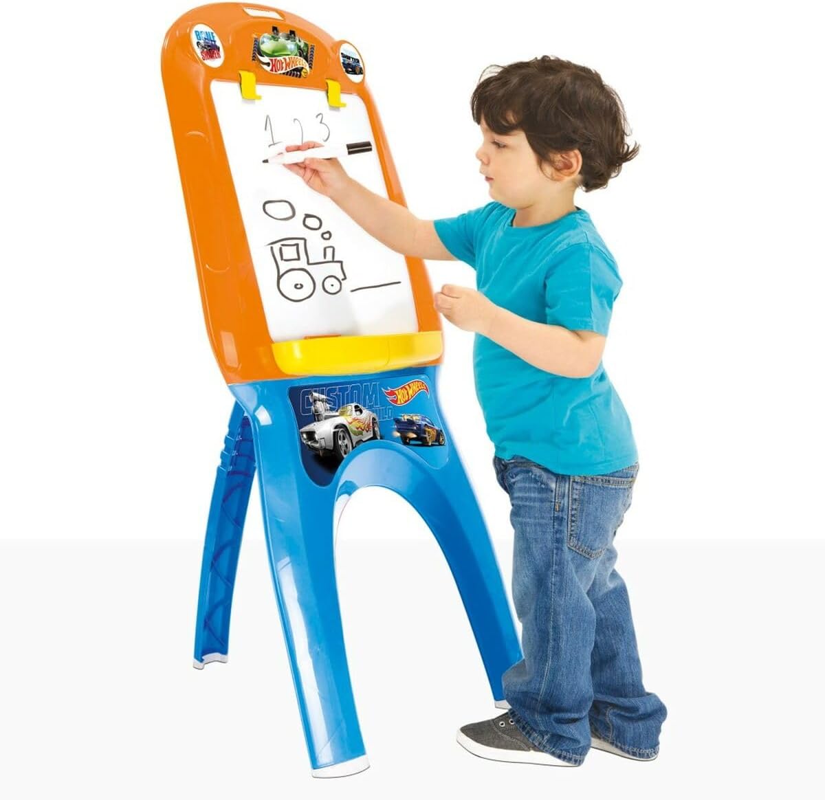 DOLU easel hot wheels